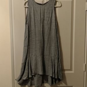 Sleeveless high low dress